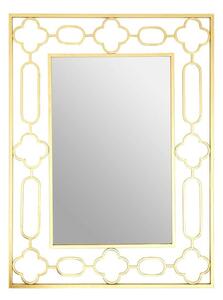 Cascade Wall Bedroom Mirror In Gold Frame