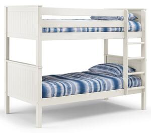 Madge Wooden Bunk Bed In Surf White