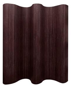 Fevre Bamboo 250cm x 165cm Room Divider In Dark Brown