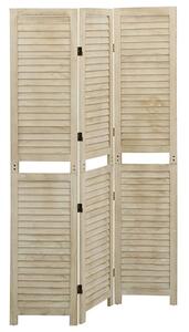 Helsa Wood Paulownia 3 Panels 105cm x 165cm Room Divider