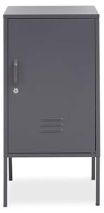 Rumi Metal Locker Storage Cabinet With 1 Door In Grey