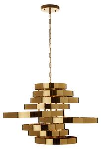 Allina 5 Lights Ceiling Pendant Light In Titanium Gold