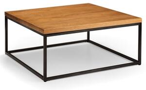 Barras Square Wooden Coffee Table In Oak