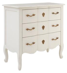 Luria Wooden Chest Of 3 Drawers In White