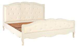 Luria Wooden Super King Size Bed In White