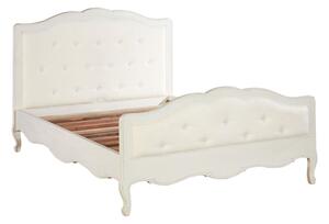 Luria Wooden Double Bed In White