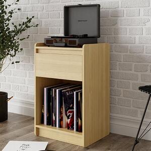 Oami Wooden Office Cabinet With 1 Drawer In Oak