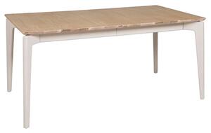 Marlon Wooden Extending Dining Table In Oak And Taupe