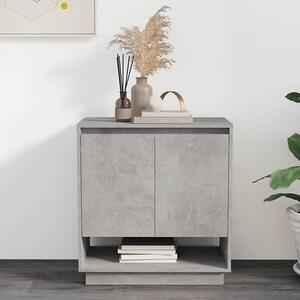 Hestia Wooden Sideboard With 2 Doors In Concrete Effect