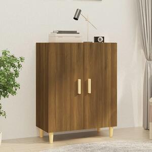 Pirro Wooden Sideboard With 2 Doors In Brown Oak