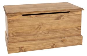 Calixto Wooden Blanket Box In Oak