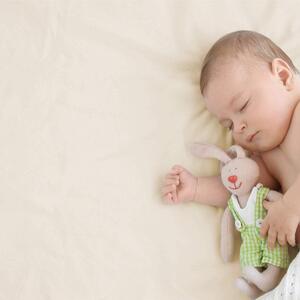 4x Spacesaver Cot Fitted Sheet 100% Cotton 100x52cm, Cream
