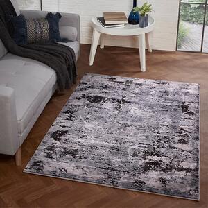 Arabella Haze 80x150cm Damask Pattern Rug In Blue