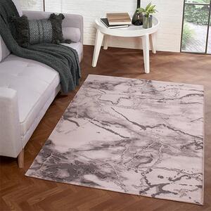 Bianco 185KA 80x150cm Luxury Rug In Dark Grey And Grey