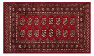 Bokhara 60x90cm Hand-Knotted Wool Rug In Red