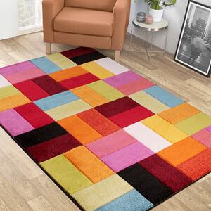 Spectra Carved 160x230cm Largo Rug In Multi-Colour