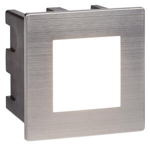 Ankle Small Square LED Recessed Light In Stainless Steel