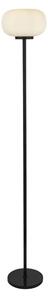Lumina Glass Floor Lamp In White And Black