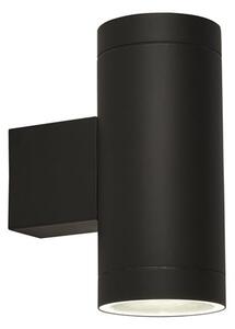 Rochester 2 Lights Outdoor Wall Light With Sensor In Matt Black