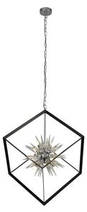 Stellar 6 Lights Ceiling Pendant Light In Black