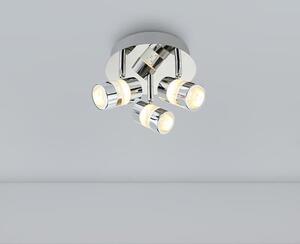 Bubbles LED 3 Lights Bathroom Spotlight In Chrome