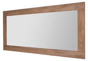 Raya Wall Mirror With Mercury Wooden Frame