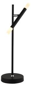 Wands LED 1 Light Table Lamp In Matt Black