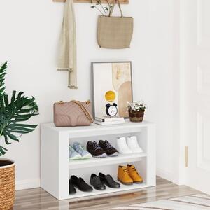 Culver Wooden Shoe Storage Rack In White