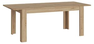 Cicero Extending Wooden Dining Table In Jackson Hickory Oak