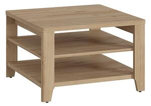 Cicero Coffee Table With Undershelf In Jackson Hickory Oak