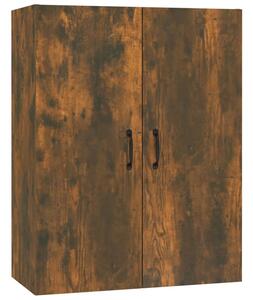 Albany Wooden Wall Storage Cabinet With 2 Doors In Smoked Oak