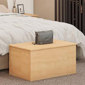 Mack Wooden Blanket Box In Sonoma Oak