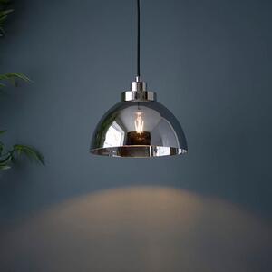 Chico 1 Light Ceiling Pendant Light In Bright Nickel