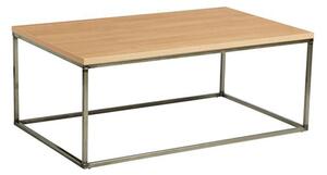 Holland Rectangular Wooden Coffee Table In Kaffee Light Oak