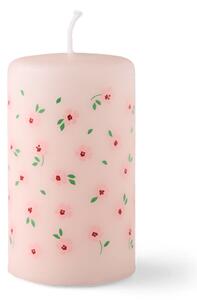 Pillar candle - Cotton. Ø5.8 x 10 cm. - Nude - Søstrene Grene