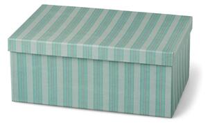 Box - Paper. 29.5 x 20 x 12.5 cm. - Sage Green - Søstrene Grene