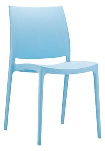 Mesa Polypropylene With Glass Fiber Dining Chair In Light Blue