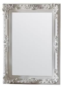 Avalon Rectangular Wooden Wall Mirror In White