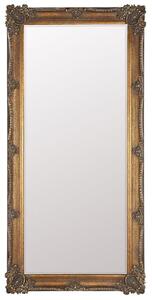 Wickford Large Rectangular Leaner Floor Mirror In Gold