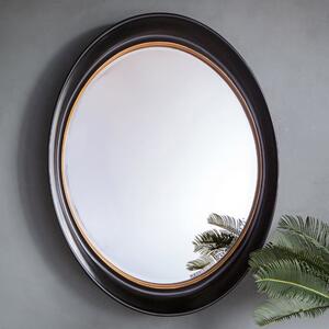 Felton Bevelled Wall Mirror In Black and Gold