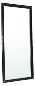 Lorain Bevelled Leaner Floor Mirror in Black