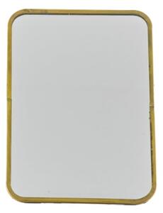 Nyla Small Dressing Mirror With Stand In Antique Brass Frame