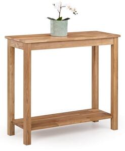 Calliope Wooden Console Table In Oak