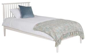 Afon Wooden Single Bed In White