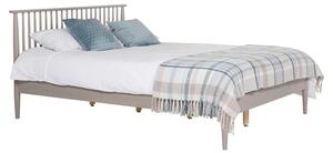 Afon Wooden Double Bed In Grey