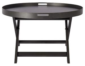 Macall Metal Coffee Table Round In Black