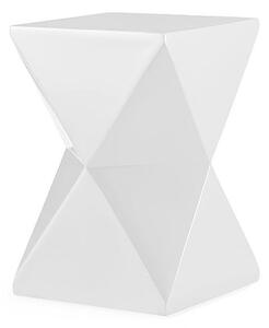 Narissara High Gloss Lamp Table In White