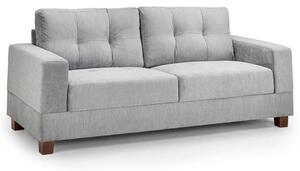 Jerri Fabric 3 Seater Sofa In Grey