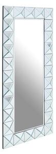 Yaiza Wall Mirror Rectangular With Pyramid Edged Frame