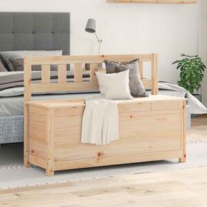 Laval Wooden Large Hallway Storage Seating Bench In Natural